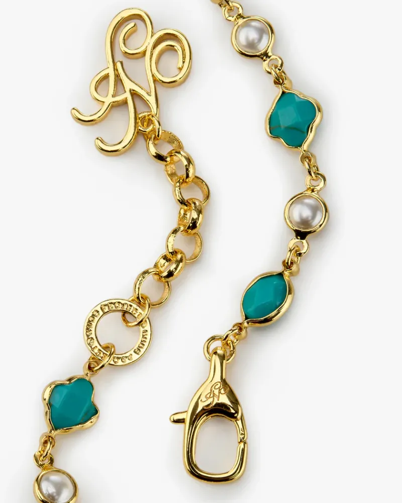 Nude Project Palmas Necklace Blue