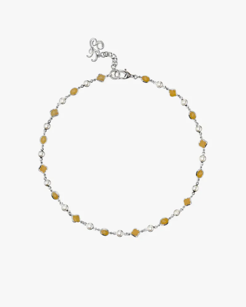 Nude Project Palmas Necklace Cream Hot