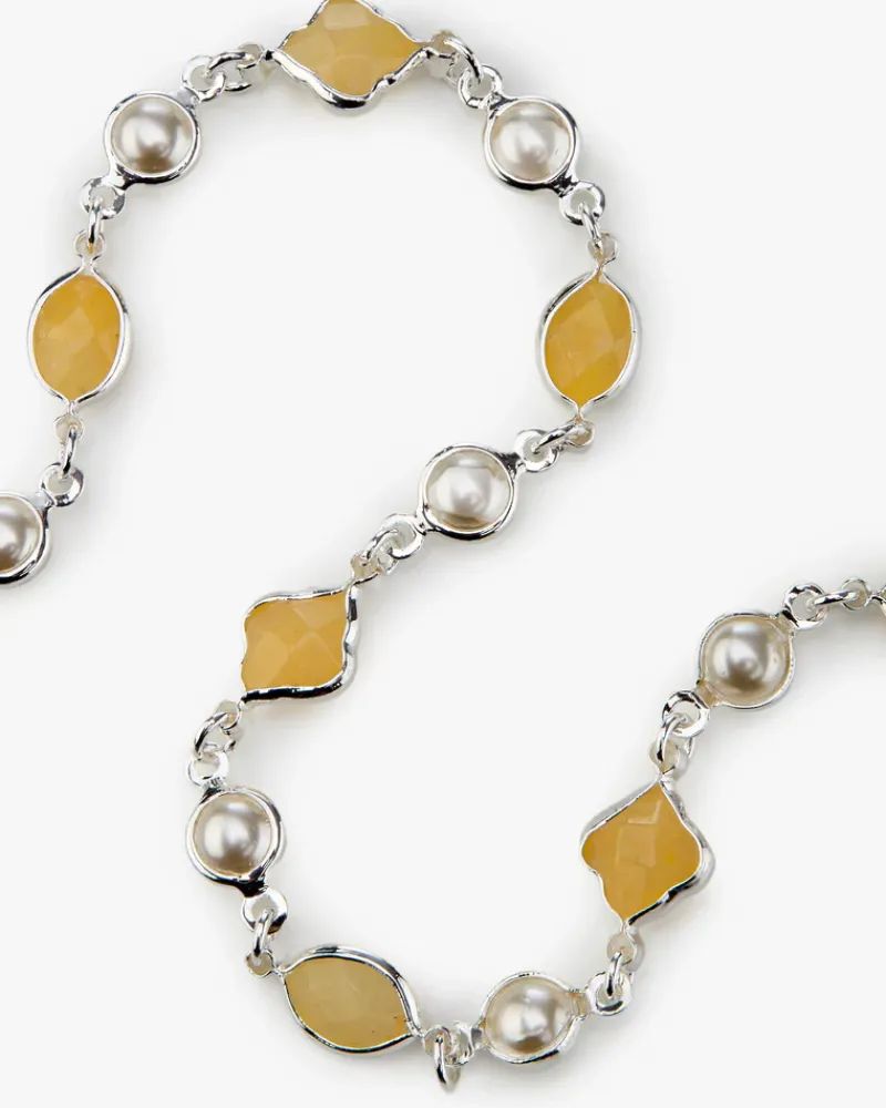 Nude Project Palmas Necklace Cream Hot