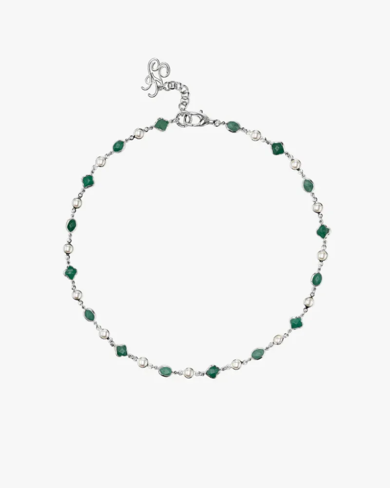 Nude Project Palmas Necklace Green
