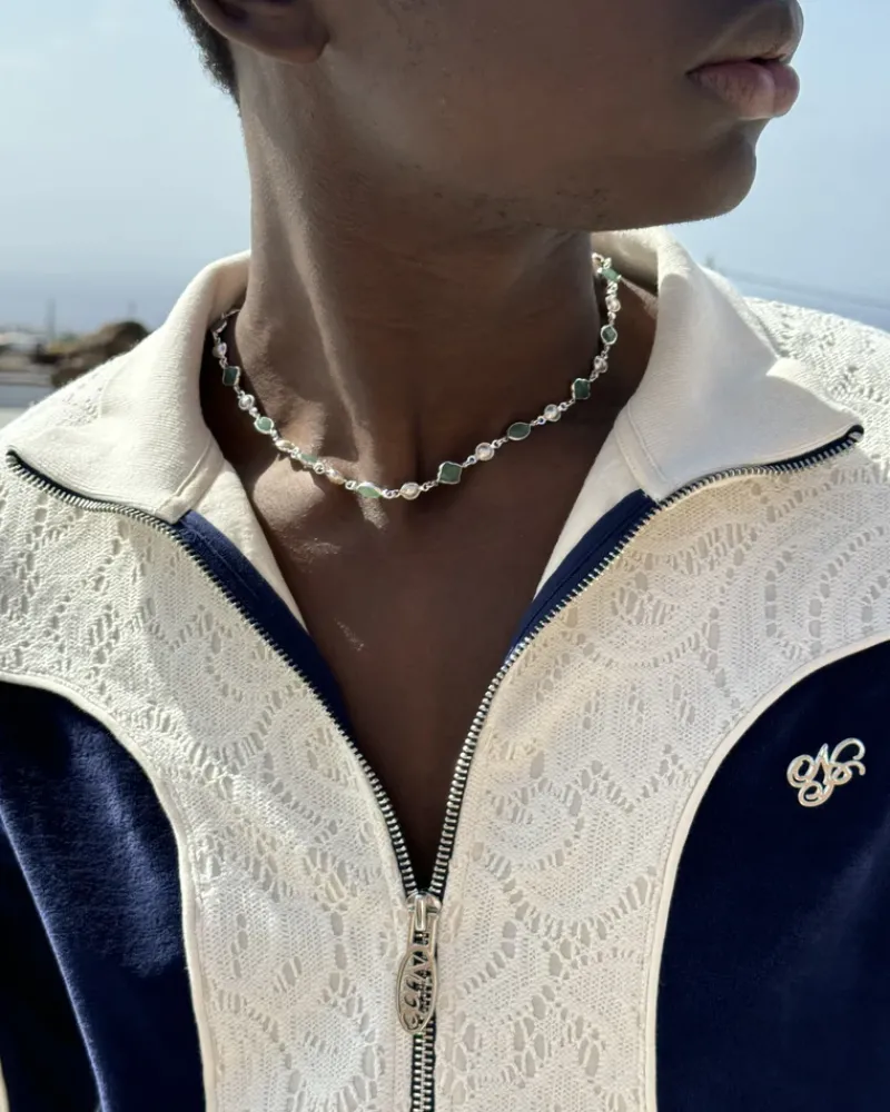 Nude Project Palmas Necklace Green