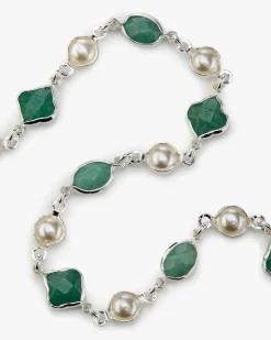 Nude Project Palmas Necklace Green
