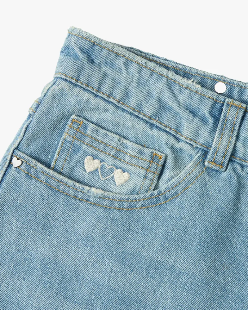 Nude Project Pantalón Baggy Azul Old Best