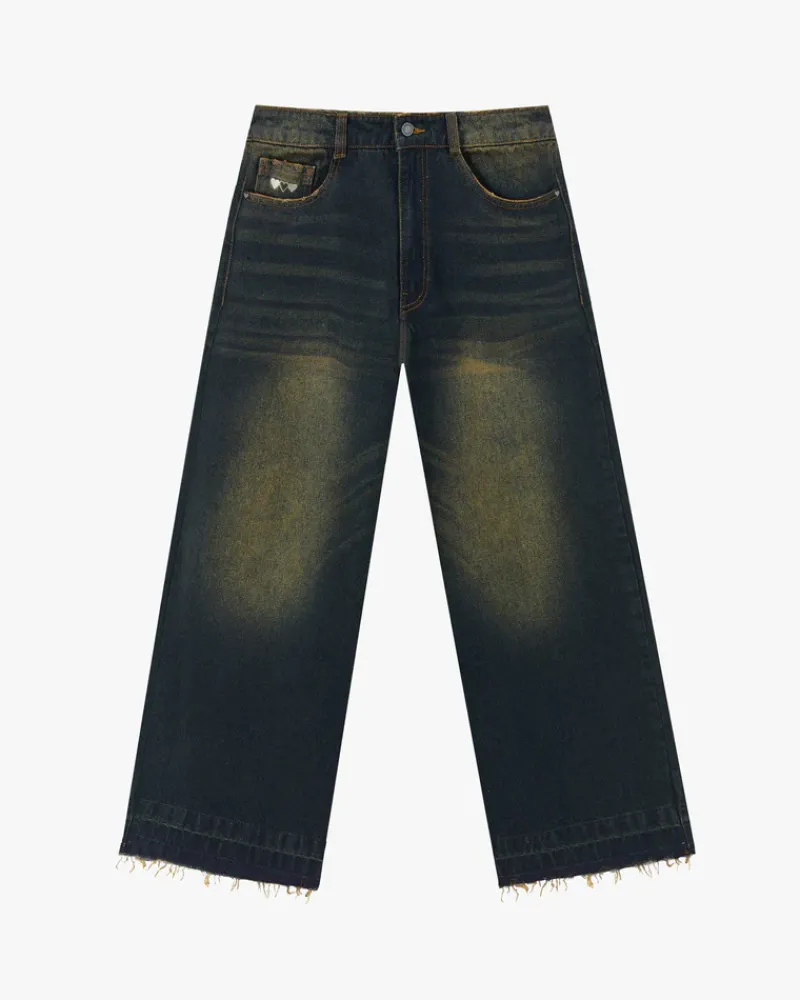 Nude Project Pantalón Baggy Indigo Old New