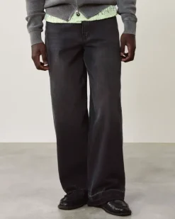 Nude Project Pantalón Baggy Negro Old Sale