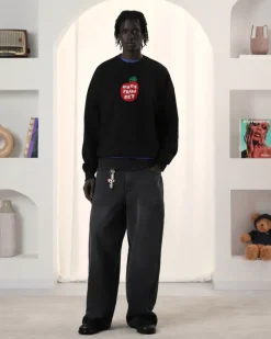 Nude Project Pantalón Baggy Negro Old Sale