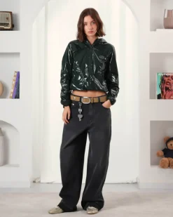 Nude Project Pantalón Baggy Negro Old Sale