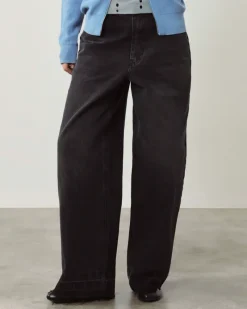 Nude Project Pantalón Baggy Negro Old Sale
