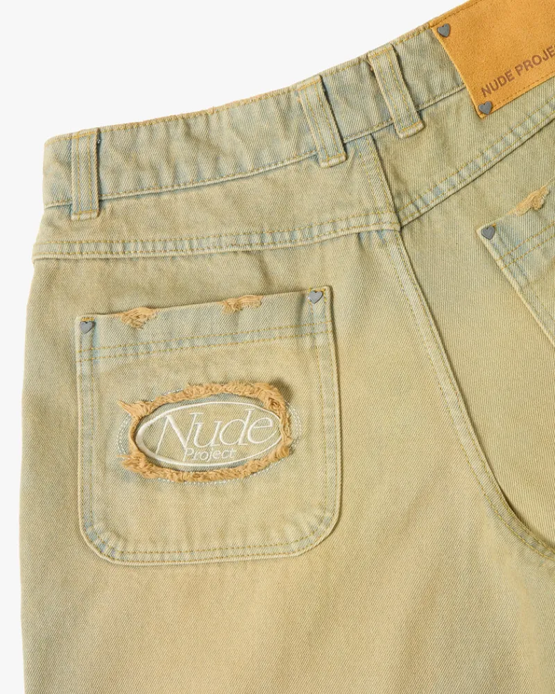 Nude Project Pantalón Baggy Sand Wash Old