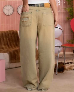Nude Project Pantalón Baggy Sand Wash Old