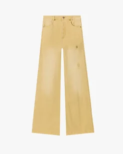 Nude Project Pantalón Bootcut Amarillo Discount