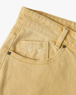 Nude Project Pantalón Bootcut Amarillo Discount