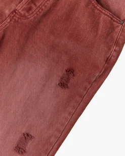 Nude Project Pantalón Bootcut Rojo Online