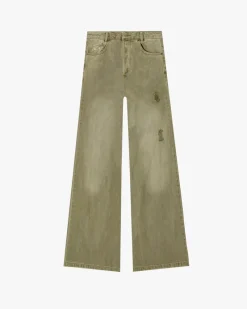 Nude Project Pantalón Bootcut Verde Discount