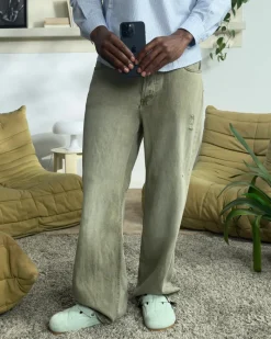Nude Project Pantalón Bootcut Verde Discount