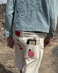 Nude Project Pantalón Corto Apple Crew Denim Raw Hot