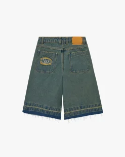 Nude Project Pantalón Corto Baggy Indigo Old Denim Hot