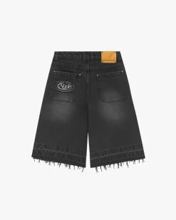 Nude Project Pantalón Corto Baggy Negro Old Denim Online