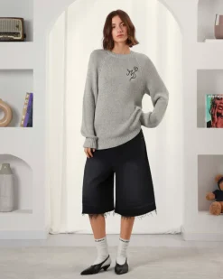 Nude Project Pantalón Corto Baggy Negro Old Denim Online