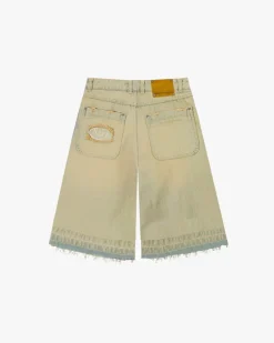 Nude Project Pantalón Corto Baggy Sand Wash Old Denim Hot