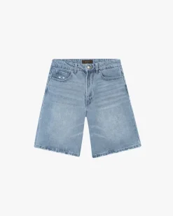 Nude Project Pantalón Corto Basic Denim Azul Hot