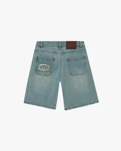 Nude Project Pantalón Corto Basic Denim Arena New