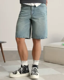 Nude Project Pantalón Corto Basic Denim Arena New