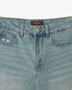 Nude Project Pantalón Corto Basic Denim Arena New