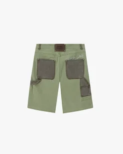 Nude Project Pantalón Corto Carpenter Colorblock Clearance