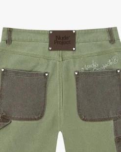 Nude Project Pantalón Corto Carpenter Colorblock Clearance