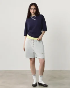 Nude Project Pantalón Corto Cult Kid Blanco Crema Clearance