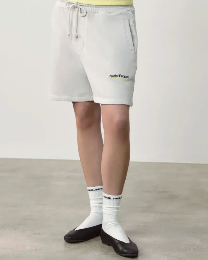 Nude Project Pantalón Corto Cult Kid Blanco Crema Clearance