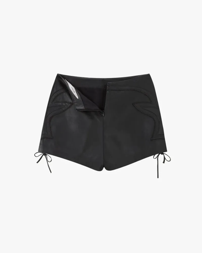 Nude Project Pantalón Corto De Piel Sophisticated Cowgirl