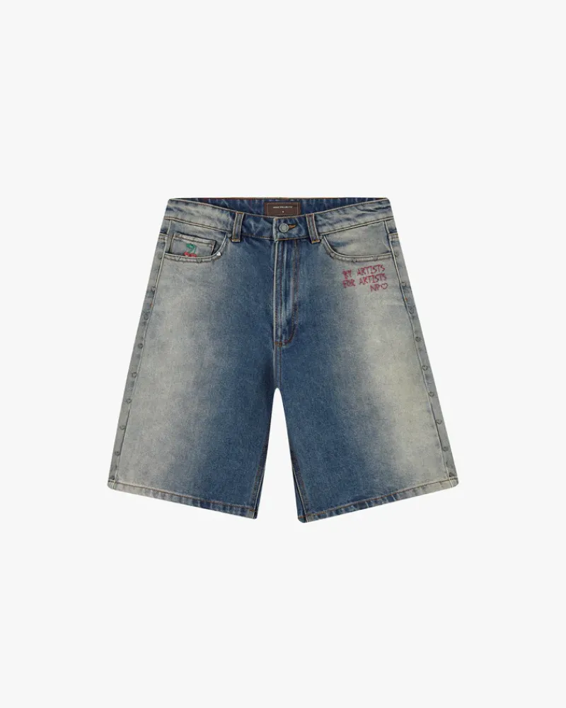 Nude Project Pantalón Corto Denim Shorts New