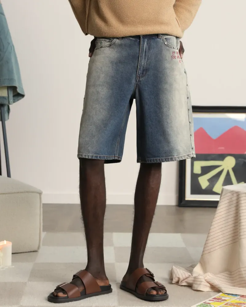 Nude Project Pantalón Corto Denim Shorts New