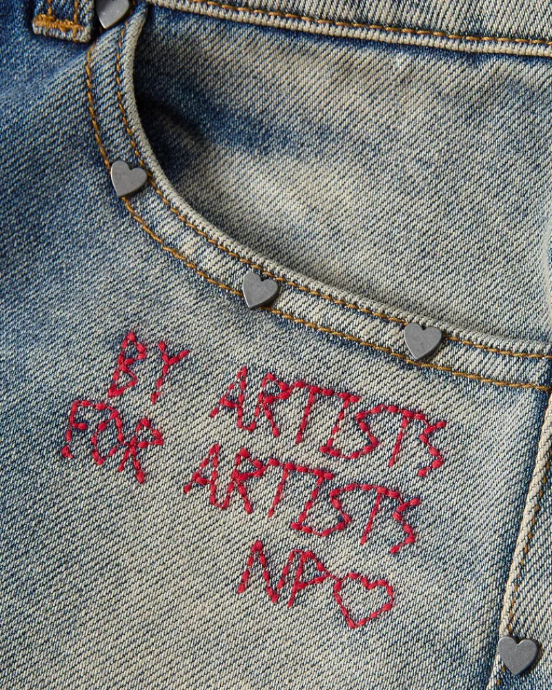 Nude Project Pantalón Corto Denim Shorts New