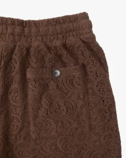 Nude Project Pantalón Corto Romantica Marrón Outlet
