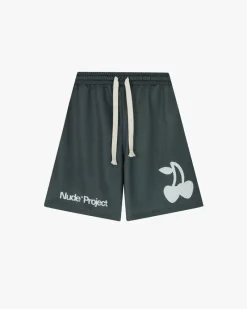 Nude Project Pantalón Corto Solid Mesh Negro Best