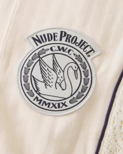 Nude Project Pantalón Jogger Chateau Sports Blanco Crema Outlet