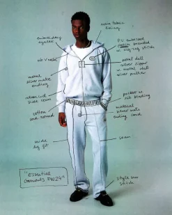 Nude Project Pantalón Jogger Essentials Gris Discount