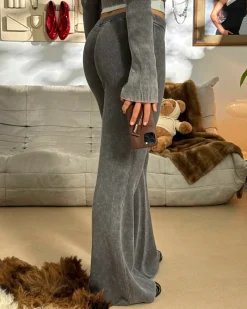 Nude Project Pantalón Knit Ash First Class Sale