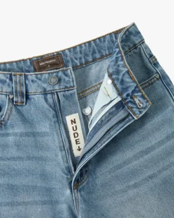 Nude Project Pantalón Vaquero Básico Azul Discount
