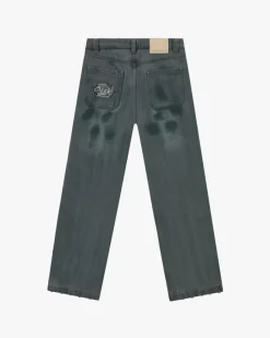 Nude Project Pantalón Vaquero Verde Washed Online