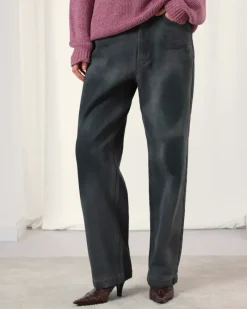 Nude Project Pantalón Vaquero Verde Washed Online