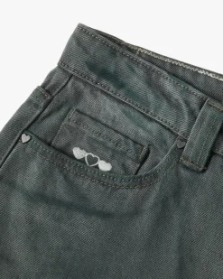 Nude Project Pantalón Vaquero Verde Washed Online