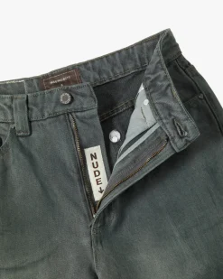 Nude Project Pantalón Vaquero Verde Washed Online