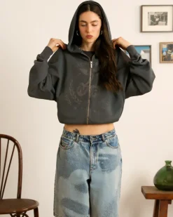 Nude Project Poblenou Zipper Ash
