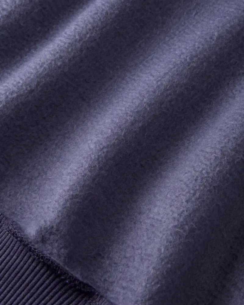 Nude Project Quarter Zip Origins Azul Marino Clearance
