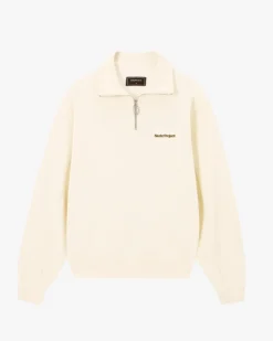 Nude Project Quarter Zip Origins Blanco Crema