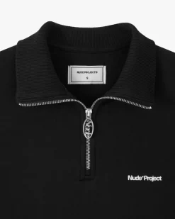Nude Project Quarter Zip Origins Negro Discount